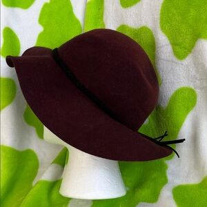 American Eagle Outfitters Deep Burgundy Hat